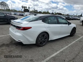 2025 Toyota Camry LE with VIN 4T1DAACK0SU003652, listed as a Copart auction lot 49150245 with 13,456 mi miles and Salvage Title. Bid and sale history available at carsss.com. Image 3.