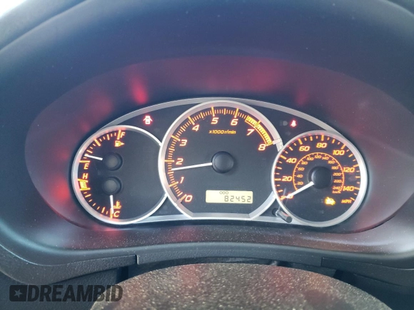 2013 Subaru WRX WRX with VIN JF1GR7E67DG888730, listed as a Copart auction lot 78244294 with 82,452 mi miles and Salvage title. Bid and sale history available at DreamBid. Image 9.