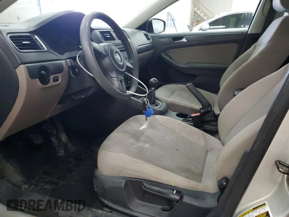 2012 Volkswagen Jetta S with VIN 3VW1K7AJ4CM321813, listed as a Copart auction lot 87713595 with 151,225 mi miles and Clean title. Bid and sale history available at DreamBid. Image 7.