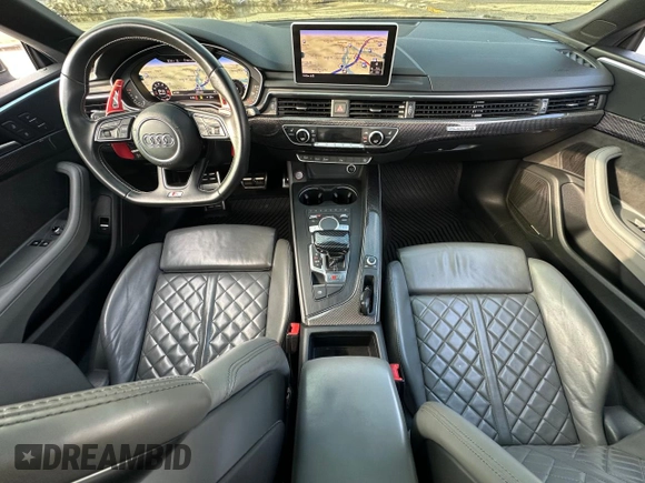 2018 Audi S5 Prestige z VIN WAUR4AF52JA001793, wystawiony jako Copart lot #48086355 z przebiegiem 144 113 mil mil oraz Czysty tytuł • Clean title. Historia ofert i sprzedaży dostępna na DreamBid. Obrazek 9.