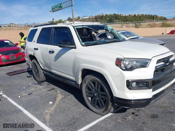 2020 Toyota 4Runner SR5 with VIN JTEBU5JR8L5764463, listed as a IAAI auction lot 41414717 with 94,723 mi miles. Bid and sale history available at carsss.com. Image 1.
