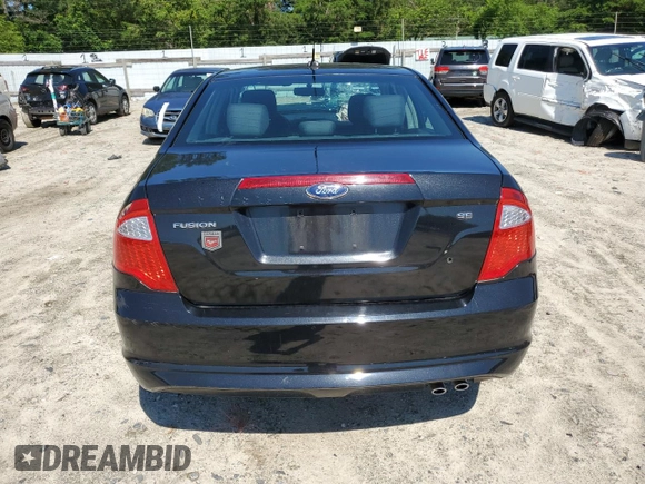 2012 Ford Fusion SE with VIN 3FAHP0HA9CR253792, listed as a Copart auction lot 63083975 with 37,653 mi miles and Salvage title. Bid and sale history available at DreamBid. Image 5.
