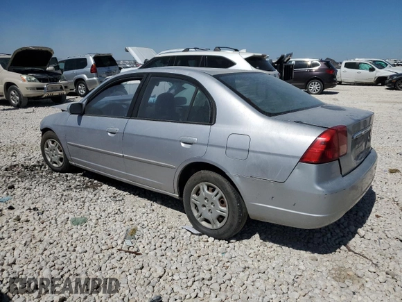 2001 Honda Civic EX with VIN 1HGES26771L030629, listed as a Copart auction lot 48322835 with Not Provided miles and Salvage Title. Bid and sale history available at DreamBid. Image 2.