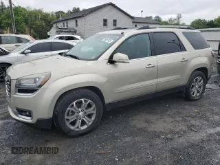 2015 GMC Acadia SLT with VIN 1GKKVSKDXFJ261732, listed as a Copart auction lot 56027635 with 142,255 mi miles and Salvage title. Bid and sale history available at DreamBid. Image 1.