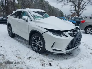 2020 Lexus RX with VIN 2T2HGMDA0LC048192, listed as a IAAI auction lot 41482437 with 58,595 mi miles. Bid and sale history available at carsss.com. Image 1.