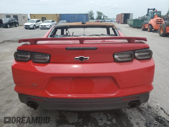2020 Chevrolet Camaro 2SS с VIN 1G1FH1R76L0130127, выставлен на аукционе Copart как лот 59155115 с пробегом Не указан миль и На запчасти • Non repairable. История ставок и продаж доступна на DreamBid. Изображение 6.