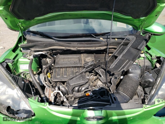 2013 Mazda Mazda2 Sport with VIN JM1DE1KZXD0168092, listed as a Copart auction lot 71108674 with 111,821 mi miles and Salvage Title. Bid and sale history available at carsss.com. Image 12.