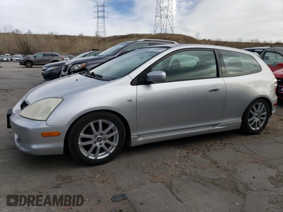 2004 Honda Civic Si with VIN SHHEP33574U501760, listed as a Copart auction lot 50566595 with 81,751 mi miles and Clean Title. Bid and sale history available at DreamBid. Image 1.