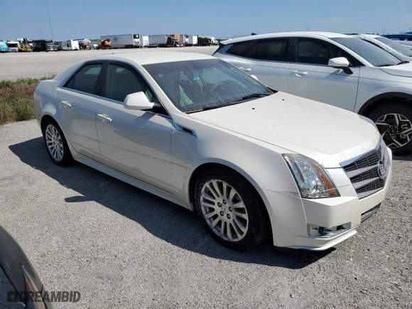 2011 Cadillac CTS Sedan Performance with VIN 1G6DL5ED7B0152591, listed as a Copart auction lot 75024024 with 0 mi miles and Non Repairable. Bid and sale history available at carsss.com. Image 4.