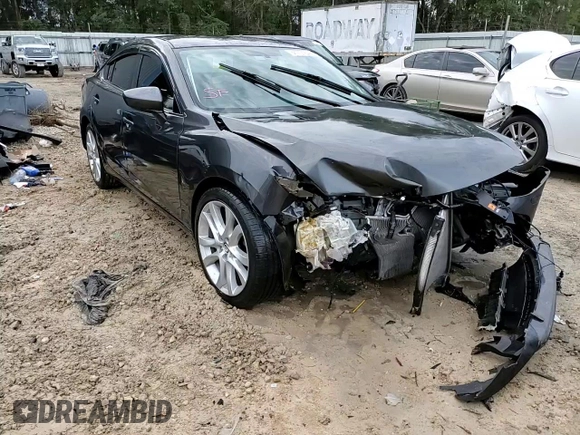 2014 Mazda 6 i Touring with VIN JM1GJ1V64E1148331, listed as a Copart auction lot 41701545 with 158,247 mi miles and Salvage Title. Bid and sale history available at DreamBid. Image 13.