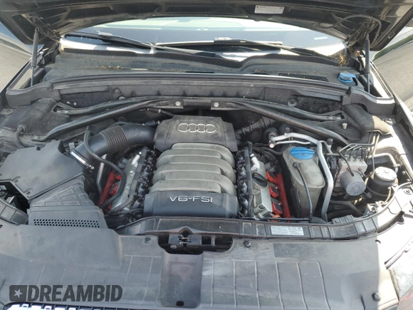 2012 Audi Q5 Premium Plus with VIN WA1DKAFP3CA133981, listed as a Copart auction lot 61937765 with 74,827 mi miles and Salvage title. Bid and sale history available at DreamBid. Image 12.