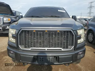 2015 Ford F-150 XLT with VIN 1FTEX1EP1FKE99188, listed as a Copart auction lot 54117115 with 201,077 mi miles and Salvage title. Bid and sale history available at DreamBid. Image 5.