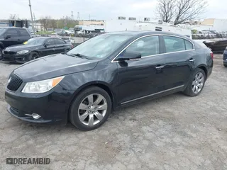 2011 Buick LaCrosse CXS with VIN 1G4GE5ED0BF303350, listed as a IAAI auction lot 42015192 with 1 mi miles. Bid and sale history available at carsss.com. Image 2.