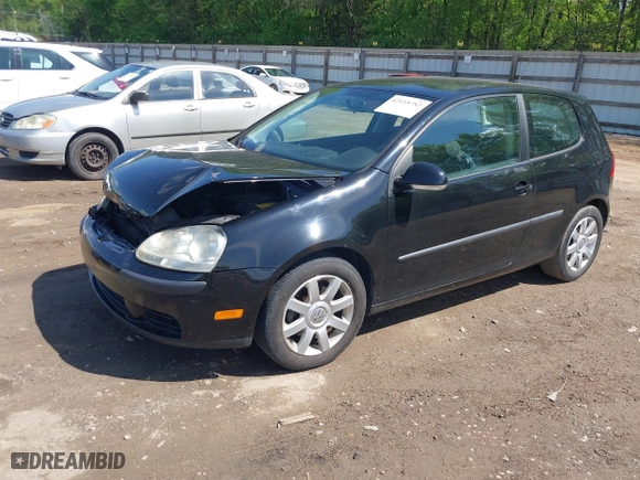 2007 Volkswagen Rabbit with VIN WVWAR71K77W076566, listed as a IAAI auction lot 42115752 with 161,639 mi miles. Bid and sale history available at carsss.com. Image 2.