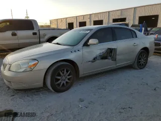2007 Buick Lucerne V6 CXL with VIN 1G4HD57267U167277, listed as a Copart auction lot 53498025 with 0 mi miles and Salvage Title. Bid and sale history available at carsss.com. Image 1.