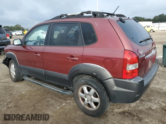 2005 Hyundai Tucson GLS with VIN KM8JN12D05U129525, listed as a Copart auction lot 79690934 with 169,061 mi miles and Salvage Title. Bid and sale history available at carsss.com. Image 2.