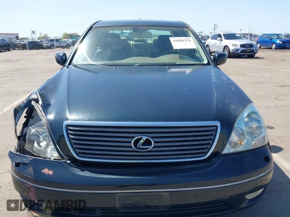 2001 Lexus LS 430 z VIN JTHBN30F810045610, wystawiony jako IAAI lot #42004279 z przebiegiem 143 497 mil mil oraz . Historia ofert i sprzedaży dostępna na DreamBid. Obrazek 11.