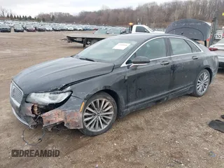 2017 Lincoln MKZ Hybrid Premiere with VIN 3LN6L5KU8HR601114, listed as a IAAI auction lot 41503506 with 86,629 mi miles. Bid and sale history available at carsss.com. Image 2.