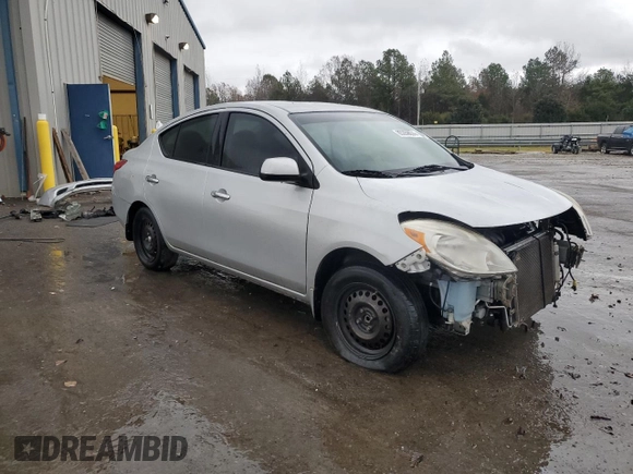 2012 Nissan Versa SL with VIN 3N1CN7AP1CL855089, listed as a Copart auction lot 85359674 with 100,177 mi miles and Salvage Title. Bid and sale history available at carsss.com. Image 4.