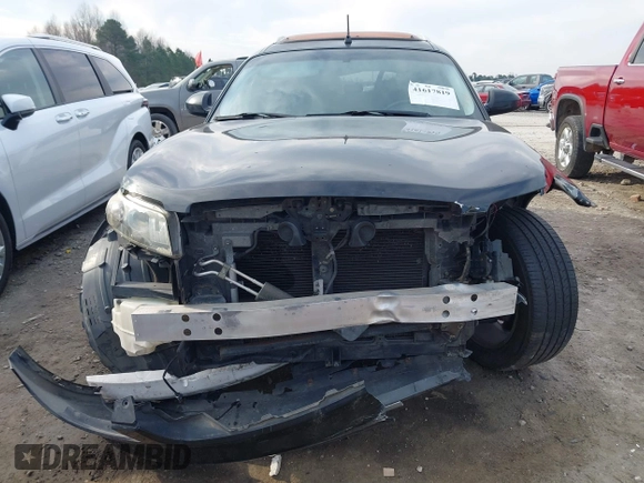 2007 Infiniti FX35 with VIN JNRAS08W47X206656, listed as a IAAI auction lot 41617819 with 1 mi miles. Bid and sale history available at carsss.com. Image 11.