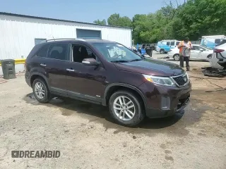 2015 Kia Sorento LX with VIN 5XYKTDA72FG650390, listed as a Copart auction lot 53330725 with 124,943 mi miles and Salvage Title. Bid and sale history available at carsss.com. Image 14.