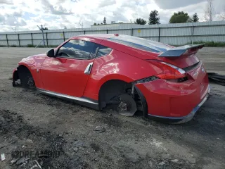 2014 Nissan 370Z Nismo with VIN JN1AZ4EH5EM630146, listed as a Copart auction lot 48034785 with Not Provided miles and Salvage Title. Bid and sale history available at DreamBid. Image 2.