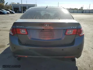 2010 Acura TSX with VIN JH4CU2F65AC006903, listed as a Copart auction lot 49635885 with 0 mi miles and Non Repairable. Bid and sale history available at carsss.com. Image 6.
