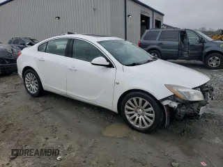 2011 Buick Regal CXL Turbo TO3 with VIN W04GX5GV9B1092399, listed as a Copart auction lot 43265605 with 144,029 mi miles and Salvage Title. Bid and sale history available at carsss.com. Image 4.