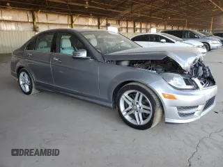 2013 Mercedes-Benz C 350 Sport with VIN WDDGF5HBXDA863667, listed as a Copart auction lot 88227225 with 79,624 mi miles and Salvage Title. Bid and sale history available at DreamBid. Image 4.