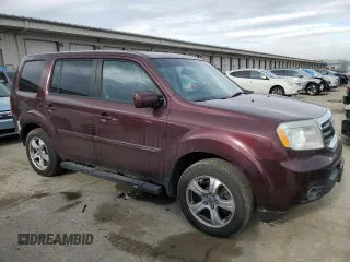 2012 Honda Pilot EX-L with VIN 5FNYF4H60CB041042, listed as a Copart auction lot 46804105 with 174,115 mi miles and Salvage Title. Bid and sale history available at DreamBid. Image 4.