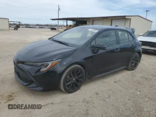 2022 Toyota Corolla Hatchback SE with VIN JTND4MBEXN3163410, listed as a Copart auction lot 49152065 with 24,312 mi miles and Salvage Title. Bid and sale history available at carsss.com. Image 1.