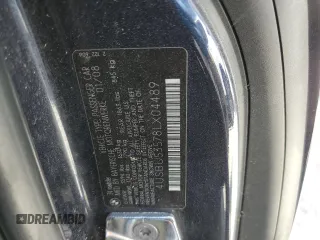 2008 BMW Z4 3.0si with VIN 4USBU53578LX04489, listed as a Copart auction lot 76914574 with 0 mi miles and Salvage Title. Bid and sale history available at carsss.com. Image 13.