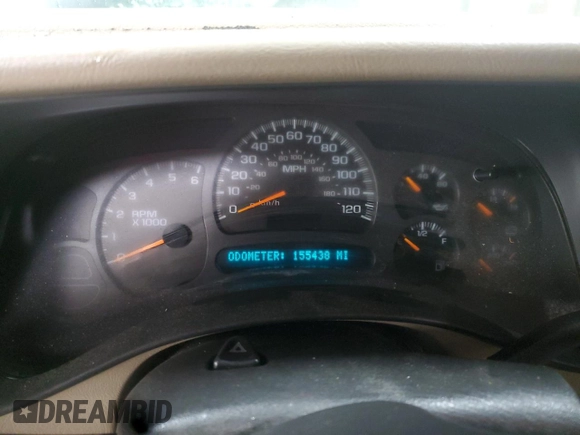 2004 Chevrolet Suburban Z71 with VIN 3GNFK16Z54G233879, listed as a Copart auction lot 87713175 with 155,438 mi miles and Salvage Title. Bid and sale history available at carsss.com. Image 9.