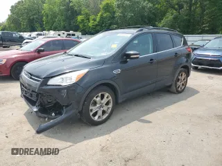2013 Ford Escape SEL z VIN 1FMCU9H94DUD47723, wystawiony jako Copart lot #59765595 z przebiegiem 129 551 mil mil oraz Szkoda całkowita • Salvage title. Historia ofert i sprzedaży dostępna na DreamBid. Obrazek 1.
