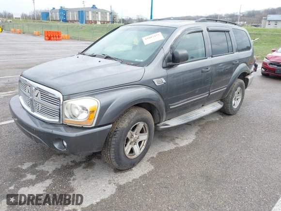 2004 Dodge Durango Limited with VIN 1D4HB58N24F202791, listed as a IAAI auction lot 41807475 with 99,913 mi miles and . Bid and sale history available at DreamBid. Image 2.