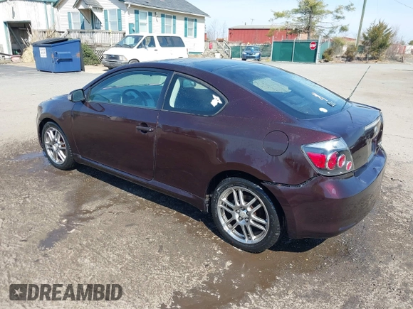2010 Scion tC with VIN JTKDE3B79A0309944, listed as a IAAI auction lot 41784246 with 278,483 mi miles. Bid and sale history available at carsss.com. Image 3.