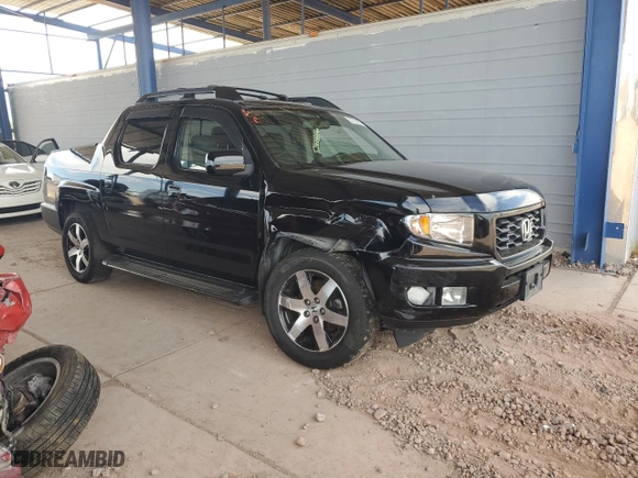 2014 Honda Ridgeline SE with VIN 5FPYK1F60EB007786, listed as a Copart auction lot 53759055 with 224,341 mi miles and Salvage Title. Bid and sale history available at carsss.com. Image 4.