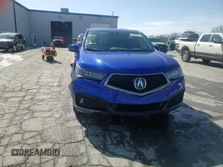 2020 Acura MDX Technology with VIN 5J8YD4H08LL021282, listed as a Copart auction lot 49643005 with 114,218 mi miles and Salvage title. Bid and sale history available at DreamBid. Image 15.