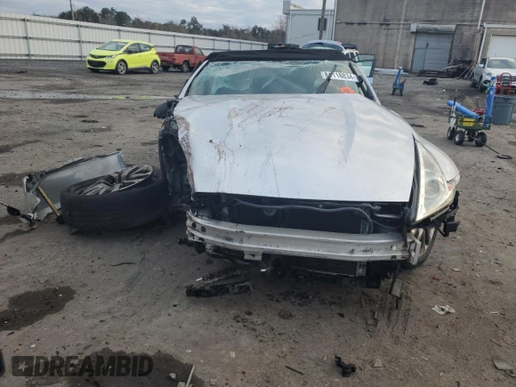 2012 Nissan 370Z Touring with VIN JN1AZ4FH7CM370893, listed as a Copart auction lot 81118834 with 0 mi miles and Salvage Title. Bid and sale history available at carsss.com. Image 5.