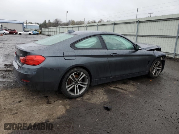 2015 BMW 4 Series 428i xDrive with VIN WBA3N9C56FK246149, listed as a Copart auction lot 52175015 with 45,236 mi miles and Salvage title. Bid and sale history available at DreamBid. Image 3.