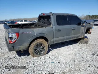 2021 Ford F-150 XL with VIN 1FTFW1E51MKE33839, listed as a Copart auction lot 46331105 with Not Provided miles and Salvage Title. Bid and sale history available at carsss.com. Image 3.