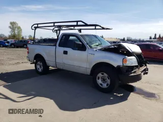 2005 Ford F-150 XL with VIN 1FTRF12235NA82990, listed as a Copart auction lot 50436745 with Not provided miles and Salvage title. Bid and sale history available at DreamBid. Image 4.