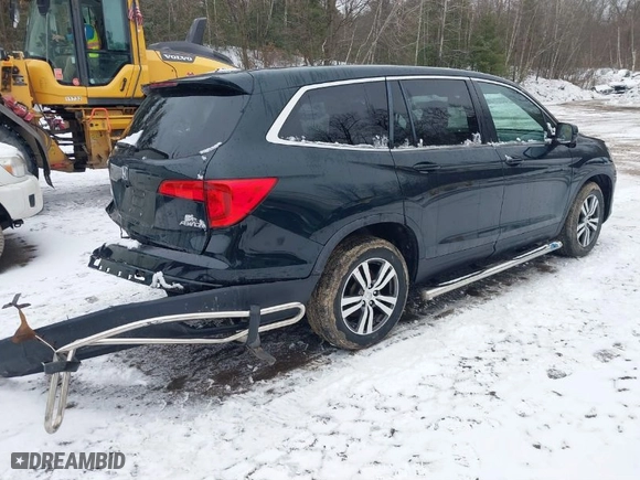 2016 Honda Pilot EX-L with VIN 5FNYF6H52GB128417, listed as a IAAI auction lot 41654330 with 93,463 mi miles. Bid and sale history available at carsss.com. Image 4.