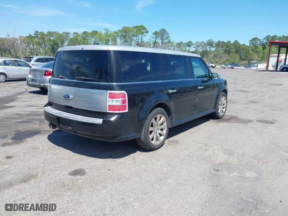 2009 Ford Flex Limited with VIN 2FMDK53C19BA03348, listed as a IAAI auction lot 41893654 with 259,322 mi miles. Bid and sale history available at carsss.com. Image 4.