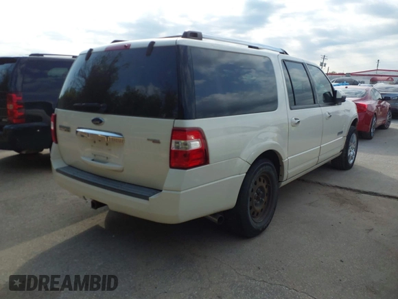 2008 Ford Expedition EL Limited with VIN 1FMFK19538LA60899, listed as a IAAI auction lot 41919759 with 238,296 mi miles. Bid and sale history available at carsss.com. Image 4.