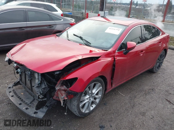 2015 Mazda 6 i Touring with VIN JM1GJ1V5XF1202210, listed as a IAAI auction lot 41231772 with 49,929 mi miles and . Bid and sale history available at DreamBid. Image 19.