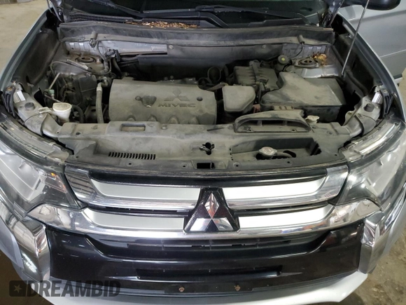 2016 Mitsubishi Outlander ES with VIN JA4AD2A30GZ012680, listed as a Copart auction lot 58815955 with 168,811 mi miles and Clean title. Bid and sale history available at DreamBid. Image 12.