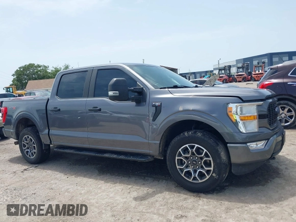 2021 Ford F-150 XL with VIN 1FTEW1EP6MFA07747, listed as a IAAI auction lot 42426426 with 73,586 mi miles and . Bid and sale history available at DreamBid. Image 13.