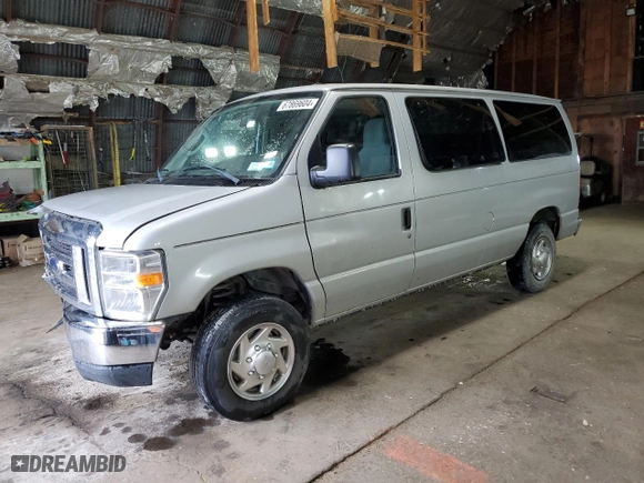 2010 Ford Econoline Wagon XL with VIN 1FBNE3BL7ADA51977, listed as a Copart auction lot 67869604 with 101,650 mi miles and Non Repairable. Bid and sale history available at carsss.com. Image 1.