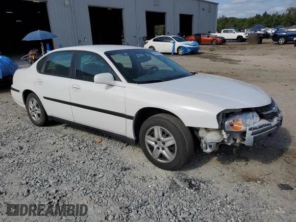 2005 Chevrolet Impala with VIN 2G1WF52E559273391, listed as a Copart auction lot 54663085 with 170,142 mi miles and Salvage Title. Bid and sale history available at DreamBid. Image 4.